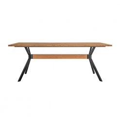 Nevada Rustic Oak Wood Balsamico Trestle Base Dining Table by Armen Living 11 Nevada Rustic Oak Wood Balsamico Trestle Base Dining Table by Armen Living -Armen Living Online Shop balsamico armen living kitchen dining tables lcnvdibal c3 1000