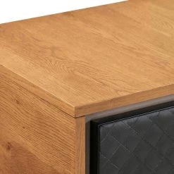 Coco Rustic Oak Wood and Leather Sideboard Cabinets by Armen Living -Armen Living Online Shop balsamico armen living sideboards buffet tables lccobubal fa 1000