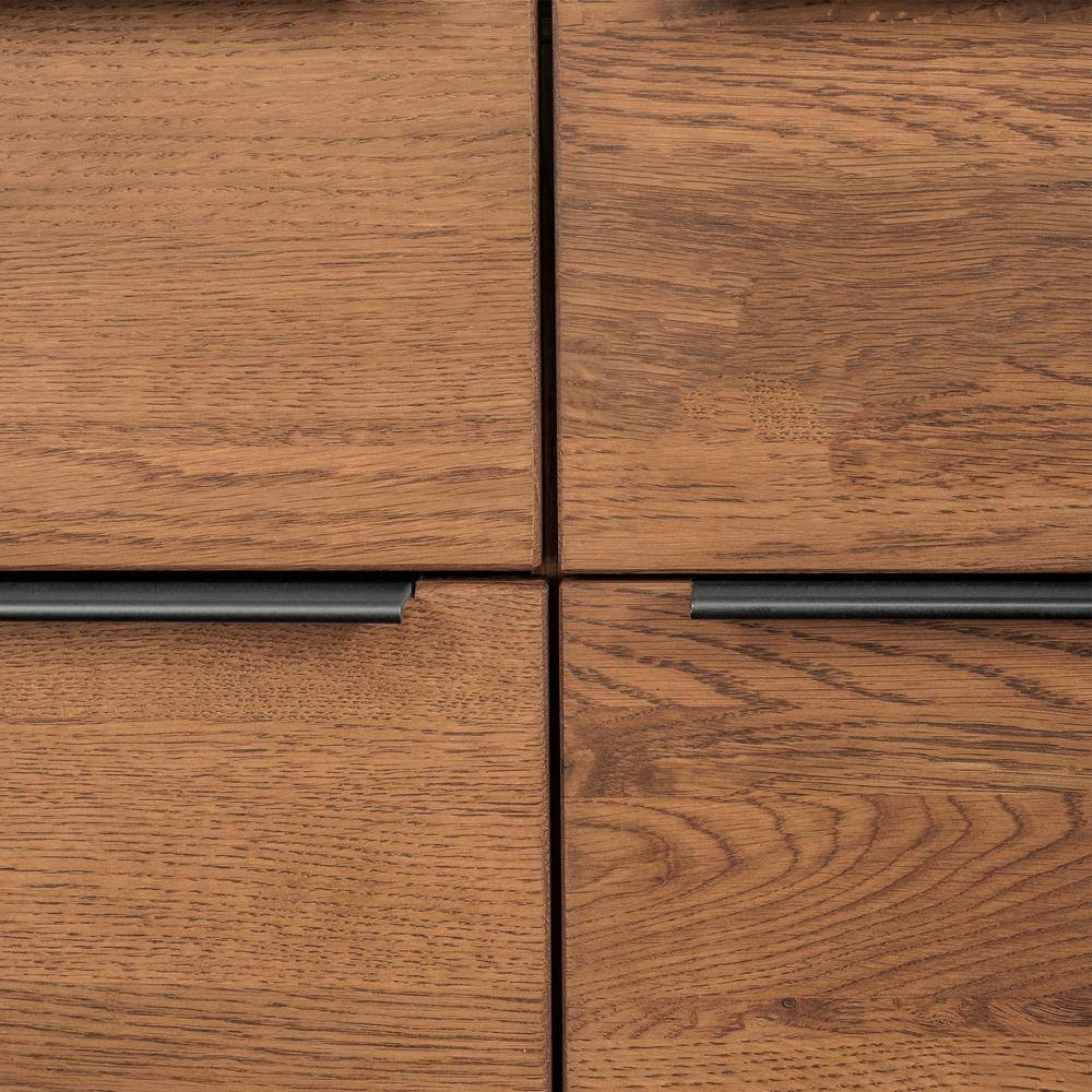 Nevada Rustic Oak Balsamico Wood Sideboard by Armen Living 9 Nevada Rustic Oak Balsamico Wood Sideboard by Armen Living - Image 7