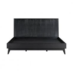 Carnaby 4-Piece Black Brushed Oak King Bedroom Set by Armen Living -Armen Living Online Shop black armen living bedroom sets setcfbdblkg4a c3 1000