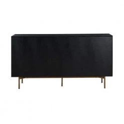 Carnaby 6-Drawer Black Brushed Dresser 34 in. H x 18 in. W x 63 in. D by Armen Living -Armen Living Online Shop black armen living dressers lccfdrbl 44 1000