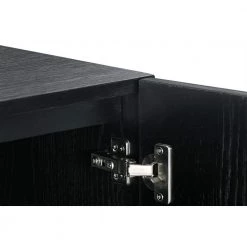 Lombard Black 4-Door Sideboard Buffet by Armen Living -Armen Living Online Shop black armen living sideboards buffet tables lcldbubl 44 1000