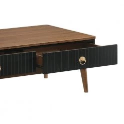 Amigo Black Veneer and Walnut Wood Coffee Table by Armen Living 15 Amigo Black Veneer and Walnut Wood Coffee Table by Armen Living -Armen Living Online Shop black walnut armen living coffee tables lcagcowa 44 1000