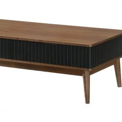 Amigo Black Veneer and Walnut Wood Coffee Table by Armen Living 16 Amigo Black Veneer and Walnut Wood Coffee Table by Armen Living -Armen Living Online Shop black walnut armen living coffee tables lcagcowa fa 1000