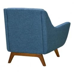 Janson Blue Fabric Sofa Chair by Armen Living -Armen Living Online Shop blue armen living accent chairs lcjo1blue 4f 1000