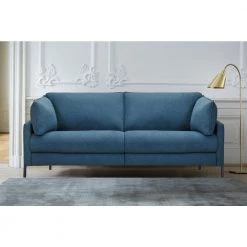 Juliett 80 in. Modern Blue Fabric Power Reclining Sofa by Armen Living -Armen Living Online Shop blue lake armen living sofas couches lcju3lblu 31 1000