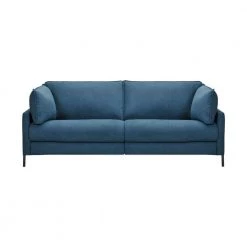 Juliett 80 in. Modern Blue Fabric Power Reclining Sofa by Armen Living