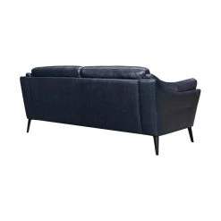 Franz 87 in. Modern Blue Leather Sofa by Armen Living 12 Franz 87 in. Modern Blue Leather Sofa by Armen Living -Armen Living Online Shop blue midnight armen living sofas couches lcfr3mblu 4f 1000