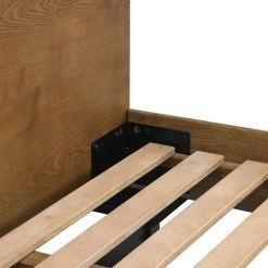 Aldo 3-Piece Brown Oak King Bedroom Set by Armen Living -Armen Living Online Shop brown armen living bedroom sets setaobdbrkg3a fa 1000