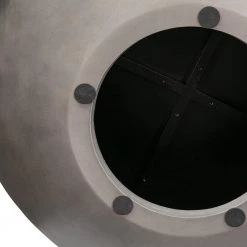 Melody 48 in. Brown Round Oak Wood Coffee Table by Armen Living -Armen Living Online Shop brown armen living coffee tables lcmfcoccbr 1f 1000