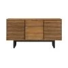 Aldo 30 in. H x 57 in. W x 18 in. D Brown Oak Wood Sideboard Buffet Cabinet by Armen Living -Armen Living Online Shop brown armen living sideboards buffet tables lcaoburoak 64 1000