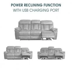 Montague 86 in. W Arm with Pillow-Top Leather Contemporary Curved Sofa in Brown by Armen Living -Armen Living Online Shop brown armen living sofas couches lcmn3br 1f 1000