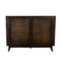 Baly Acacia Mid-Century Platform Queen Bed by Armen Living -Armen Living Online Shop brushed brown grey armen living panel beds lclfbdqn 4f 1000