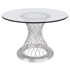Calypso Glass Dining Table by Armen Living