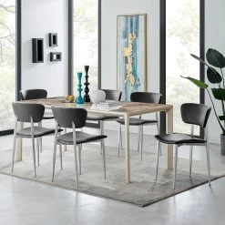 Otello 35 in. Champagne Silver Ceramic and Metal Rectangular Dining Room Table by Armen Living 13 Otello 35 in. Champagne Silver Ceramic and Metal Rectangular Dining Room Table by Armen Living -Armen Living Online Shop champagne silver armen living kitchen dining tables lcotdigr fa 1000
