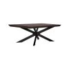 Pirate 56 in. Coffee Bean/Black Large Rectangle Wood Coffee Table by Armen Living -Armen Living Online Shop coffee bean black armen living coffee tables lcpicoac 64 1000