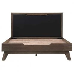 Astoria 3-Piece Dark Brown Solid Oak Queen Bedroom Set by Armen Living -Armen Living Online Shop dark brown armen living bedroom sets setahbdqn3a c3 1000