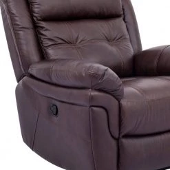 Marcel Dark Brown Leather Recliner Chair by Armen Living -Armen Living Online Shop dark brown armen living recliners lcmc1br 1f 1000