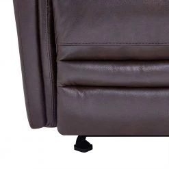 Wolfe Dark Brown Genuine Leather Contemporary Recliner by Armen Living -Armen Living Online Shop dark brown armen living recliners lcwo1br fa 1000