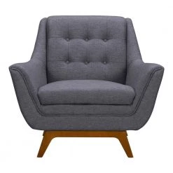 Janson Dark Grey Fabric Sofa Chair by Armen Living -Armen Living Online Shop dark gray armen living accent chairs lcjo1gr c3 1000