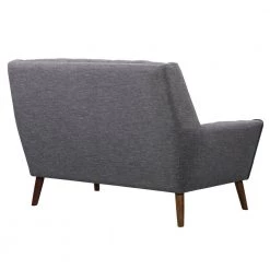 Cobra Mid-Century Modern Loveseat in Dark Gray Linen and Walnut Legs by Armen Living 12 Cobra Mid-Century Modern Loveseat in Dark Gray Linen and Walnut Legs by Armen Living -Armen Living Online Shop dark gray armen living loveseats lcco2dg 4f 1000
