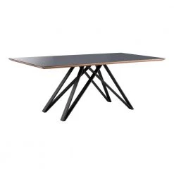 Urbino Dark Grey Dining Table by Armen Living