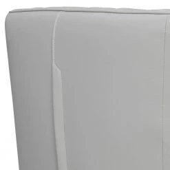 Aries Dove Gray Leather Swivel Barrel Chair by Armen Living -Armen Living Online Shop dove gray armen living accent chairs lcarchdv 1f 1000