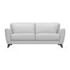 Jedd 81.9 in. DOVE GREY Leather 3-Seater Lawson Sofa with Wood Legs by Armen Living -Armen Living Online Shop dove grey armen living sofas couches lcjd3dv 64 1000