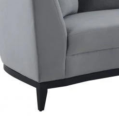 Melange 72" W Gray Velvet 2 Seater Loveseats by Armen Living 15 Melange 72" W Gray Velvet 2 Seater Loveseats by Armen Living -Armen Living Online Shop gray armen living loveseats lcmg2grey 44 1000