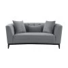 Melange 72" W Gray Velvet 2 Seater Loveseats by Armen Living 1 Melange 72" W Gray Velvet 2 Seater Loveseats by Armen Living -Armen Living Online Shop gray armen living loveseats lcmg2grey 64 1000