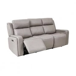 Claude 83 in. W Square Arm Leather Contemporary Curved Sofa in Grey by Armen Living 14 Claude 83 in. W Square Arm Leather Contemporary Curved Sofa in Grey by Armen Living -Armen Living Online Shop gray armen living sofas couches lccl3gr 4f 1000