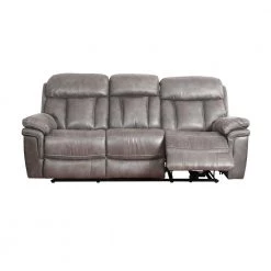 Estelle 88 in. W Arm with Pillow-Top Polyester Contemporary Curved Sofa in Grey by Armen Living 14 Estelle 88 in. W Arm with Pillow-Top Polyester Contemporary Curved Sofa in Grey by Armen Living -Armen Living Online Shop gray armen living sofas couches lces3gm 4f 1000