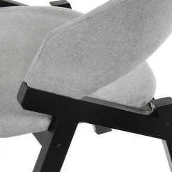 Westmont and Talulah Grey and Black 5-Piece Wood Dining Set by Armen Living 16 Westmont and Talulah Grey and Black 5-Piece Wood Dining Set by Armen Living -Armen Living Online Shop gray black armen living dining room sets setwedi5tagrbl 44 1000