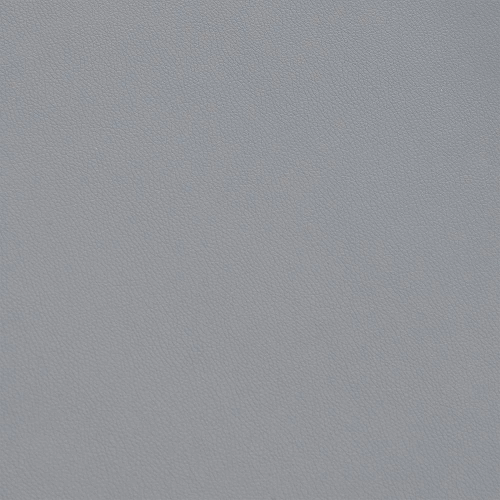 Cleaon Contemporary Adjustable 35-43.5 in. Swivel Bar Stool in Brushed Stainless Steel and Grey Faux Leather by Armen Living 10 Cleaon Contemporary Adjustable 35-43.5 in. Swivel Bar Stool in Brushed Stainless Steel and Grey Faux Leather by Armen Living - Image 8