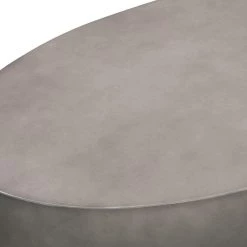 Anais 51 in. Grey Round Concrete Coffee Table by Armen Living 15 Anais 51 in. Grey Round Concrete Coffee Table by Armen Living -Armen Living Online Shop grey armen living coffee tables lcawcogr 1f 1000