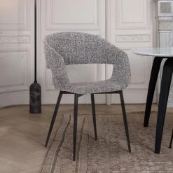 Jocelyn Contemporary Dining Chair in Gold Finish and Black Velvet by Armen Living -Armen Living Online Shop grey armen living dining chairs lcjcchgldbl 31 1000