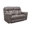 Estelle 66 in. Grey Polyester 2-Seater Loveseat with Power Reclining by Armen Living 1 Estelle 66 in. Grey Polyester 2-Seater Loveseat with Power Reclining by Armen Living -Armen Living Online Shop grey armen living loveseats lces2gm 64 1000