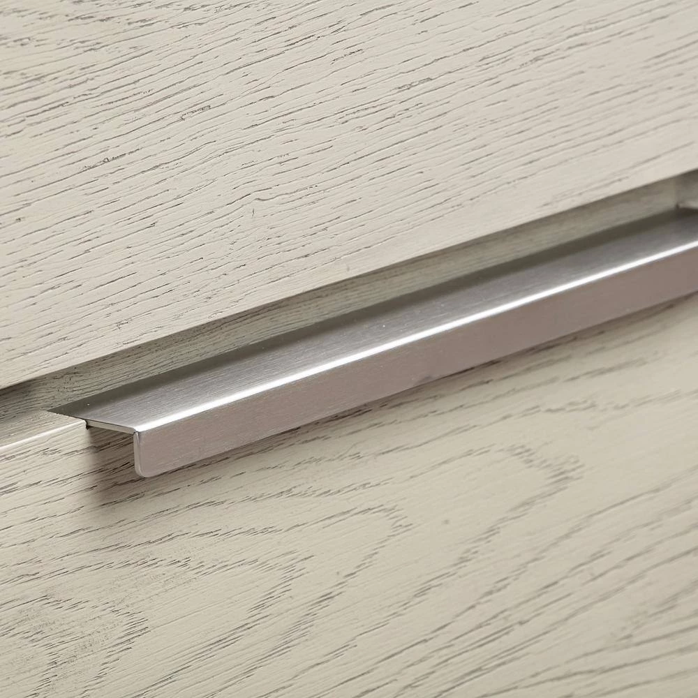 Abbey 2-Drawer Grey Nightstand 21 in. H x 17 in. W x 24 in. D by Armen Living 8 Abbey 2-Drawer Grey Nightstand 21 in. H x 17 in. W x 24 in. D by Armen Living - Image 6