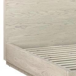 81.5 in. W Abbey Silver Grey Oak Frame King Platform Bed by Armen Living -Armen Living Online Shop grey armen living platform beds lcajbdgrkg 44 1000