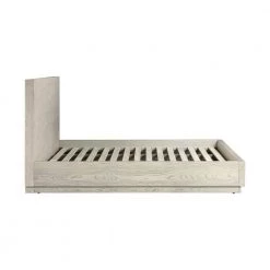 81.5 in. W Abbey Silver Grey Oak Frame King Platform Bed by Armen Living -Armen Living Online Shop grey armen living platform beds lcajbdgrkg 4f 1000