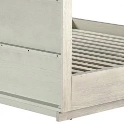 66 in. W Abbey Silver Grey Oak Frame Queen Platform Bed by Armen Living -Armen Living Online Shop grey armen living platform beds lcajbdgrqn fa 1000