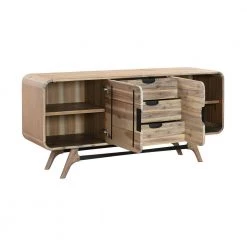 Kendra Grey 3-Drawer Sideboard Buffet by Armen Living -Armen Living Online Shop grey armen living sideboards buffet tables lckdbugr 4f 1000