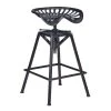 Osbourne Adjustable Bar Stool in Industrial Copper Metal by Armen Living 2 Osbourne Adjustable Bar Stool in Industrial Copper Metal by Armen Living -Armen Living Online Shop industrial copper armen living bar stools lcosstreco26 64 1000