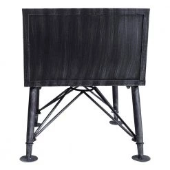 Mathis Industrial Grey 2-Drawer End Table by Armen Living -Armen Living Online Shop industrial grey armen living end side tables lcmtlasbpi 4f 1000