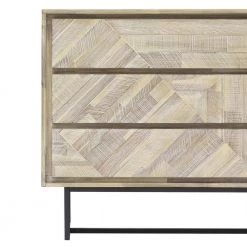 Peridot 6-Drawer Natural Dresser 33 in. H x 18 in. W x 61 in. D by Armen Living -Armen Living Online Shop natural armen living dressers lcpedrnat 44 1000