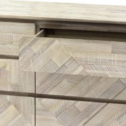 Peridot 6-Drawer Natural Dresser 33 in. H x 18 in. W x 61 in. D by Armen Living -Armen Living Online Shop natural armen living dressers lcpedrnat fa 1000