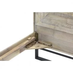 Peridot 64 in. W Natural Queen Acacia Wood Frame Platform Bed by Armen Living -Armen Living Online Shop natural armen living platform beds lcpebdnatqn 44 1000