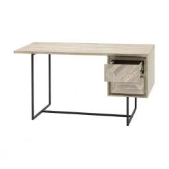 Peridot 24 in. Rectangular Natural Acacia 2-Drawer Writing Desk by Armen Living -Armen Living Online Shop natural armen living writing desks lcpedenat 1f 1000