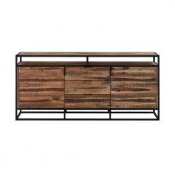 Ludgate Rustic Acacia 3-Drawer Sideboard Buffet by Armen Living