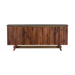 Picadilly Rustic Acacia 4-Door Sideboard Buffet by Armen Living